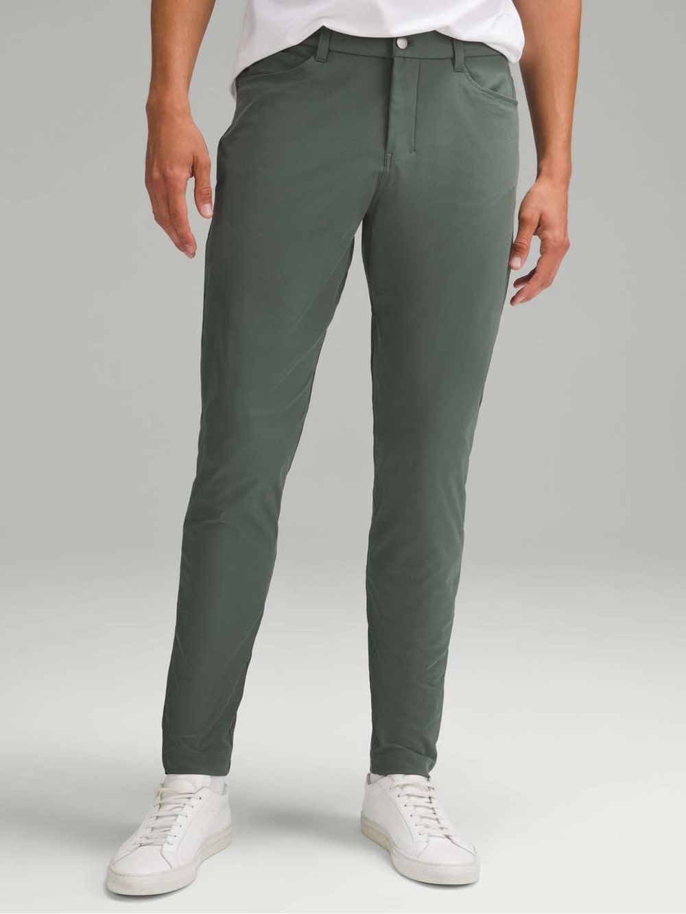 Lululemon ABC Slim-Fit Pant 32" Warpstreme Dark Forest 34